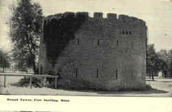 Round Tower Fort Snelling, MN Postcard Postcard