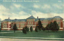 Jefferson High School Postcard