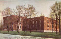 Frisco Employees' Hospital Springfield, MO Postcard Postcard