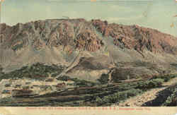 Summit of Mt. Mc Clellan C & S RR Postcard