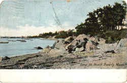 Dane St. Beach Beverly, MA Postcard Postcard