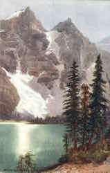 Moraine Lake Lagoon Lake Louise, Canada Alberta Postcard Postcard