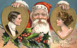 Best Christmas Wishes Postcard