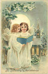 A Merry Christmas Postcard