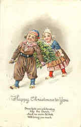 Happy Christmas to You Postcard Postcard