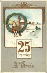 A Merry Christmas Postcard