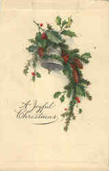 A Joyful Christmas Postcard