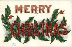 Merry Christmas Postcard