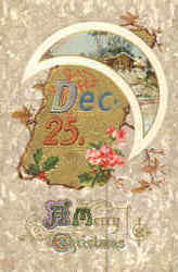 A Merry Christmas Postcard