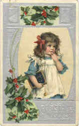 Best Christmas Wishes Postcard