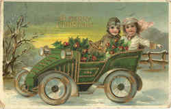 A Merry Christmas Postcard