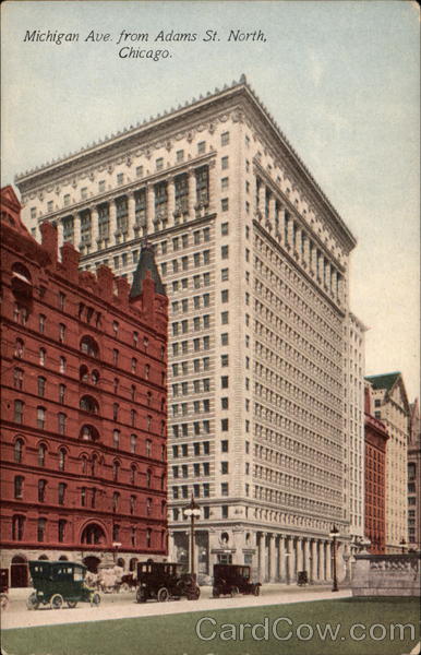 Michigan Ave from Adams St. North Chicago Illinois