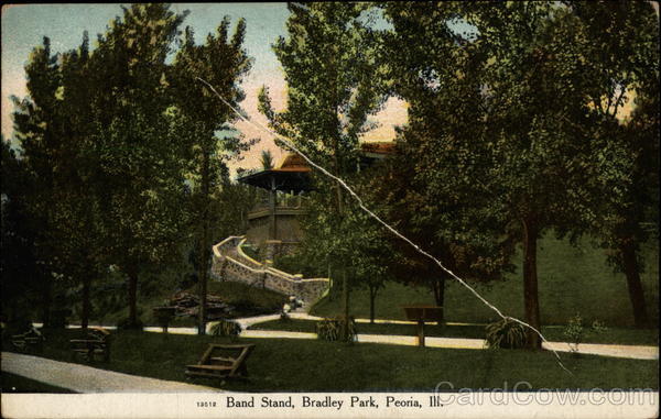 Band Stand, Bradley Park Peoria Illinois