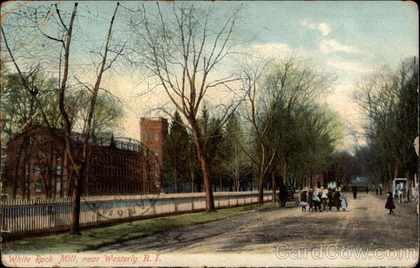 White Rock Mill Westerly Rhode Island