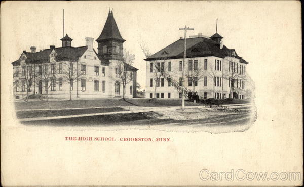 The High School Crookston Minnesota