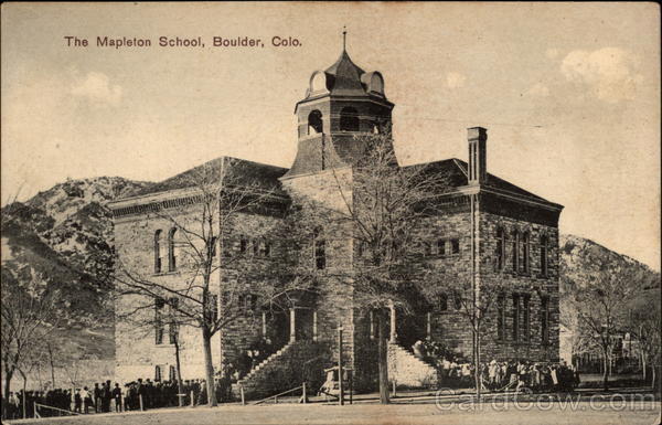 The Mapleton School Boulder Colorado