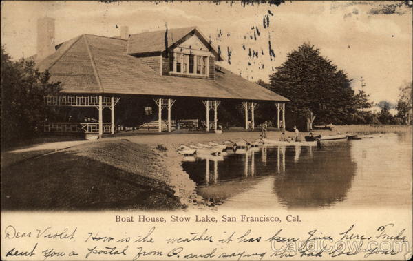 Boat House, Stow Lake San Francisco California