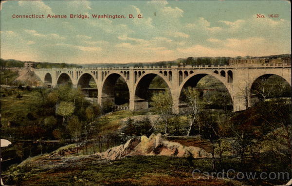 Connecticut Avenue Bridge Washington District of Columbia