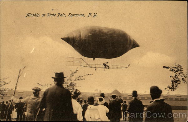 Airship at State Fair Syracuse New York