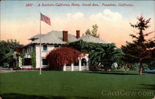 A Southern California Home, Grand Ave Pasadena
