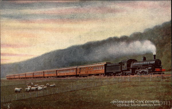 Johannesburg-Cape Express; Central South African Rlys