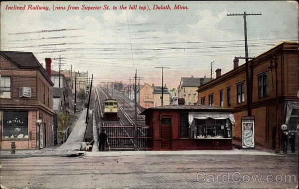 Inclined railway Duluth Minnesota