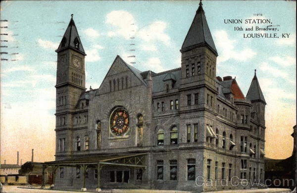 Union Station, 10th & Broadway Louisville Kentucky