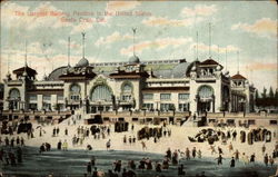 The Largest Bathing Pavilion in the United States Postcard