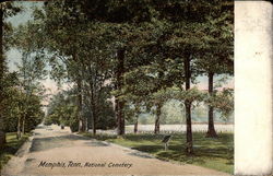 National Cemetery Memphis, TN Postcard Postcard