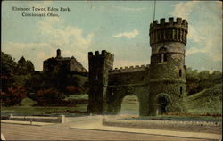 Elsinore Tower, Eden Park Postcard