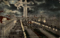 White City Amusement Park Postcard