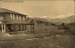 The Rockdale Estes Park, CO Postcard Postcard