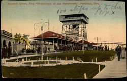 Council Crest, the "Dreamland of the Northwest" Portland, OR Postcard Postcard