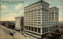 Maison Blance and Audubon Buildings Postcard