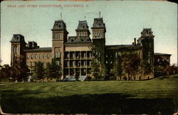 Deaf and Dumb Institution Postcard