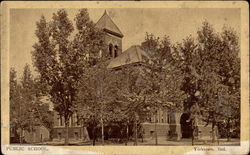 Public School Yorktown, IN Postcard Postcard