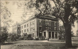 McKee Hall, Western College Oxford, OH Postcard Postcard