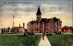 University of Wyoming Postcard