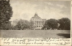 Congressional Library Postcard