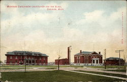 Michigan Employment Institution for the Blind Saginaw, MI Postcard Postcard