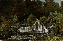 Home of Joaquin Miller, Fruitvale Oakland, CA Postcard 