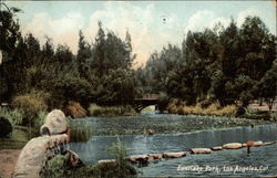 Eastlake Park, Los Angeles, Cal Postcard