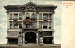 Belasco Theater Los Angeles, CA Postcard Postcard