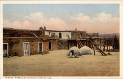 Pueblo of Tesuque New Mexico Postcard Postcard