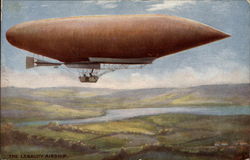 The Lebaudy Airship Airships Postcard Postcard