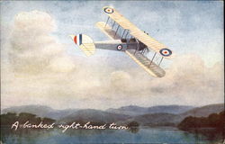 A banked right-hand turn Postcard