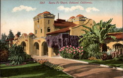 Santa Fe Depot Postcard