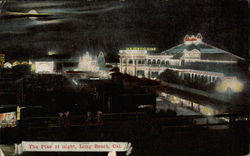 The Pike at night Postcard