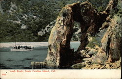 Arch Rock Santa Catalina Island, CA Postcard Postcard