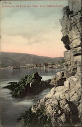 Avalon from the Rocks near Sugar Loaf Postcard